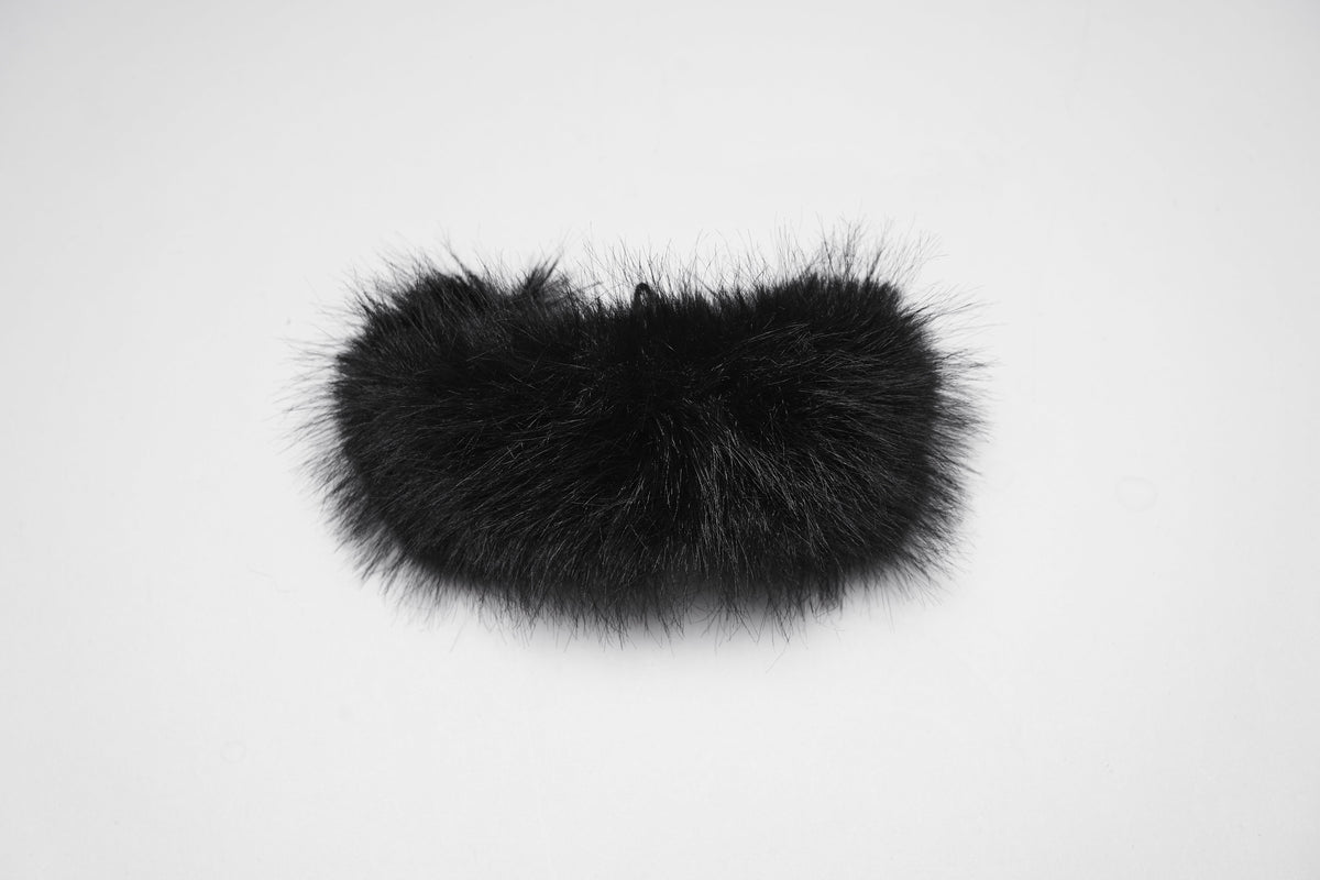 Punk Rave Fluffy Goth Claw Gloves