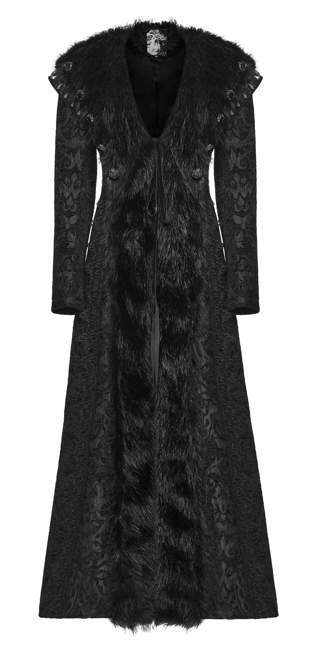 Punk Rave Goth Gorgeous Plush Coat