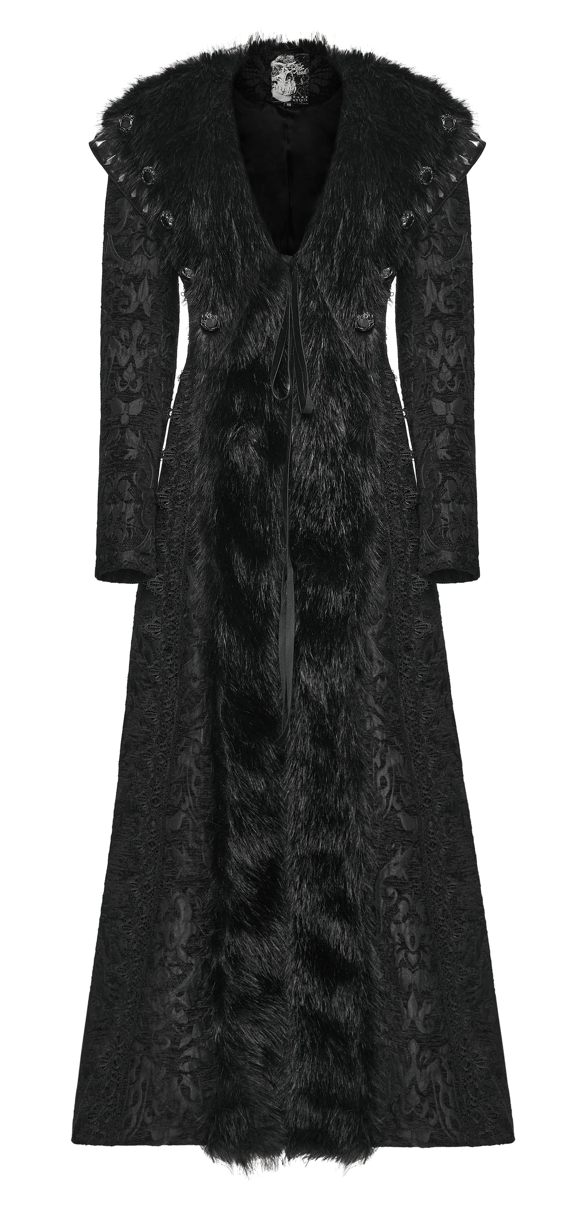 Punk Rave Goth Gorgeous Plush Coat