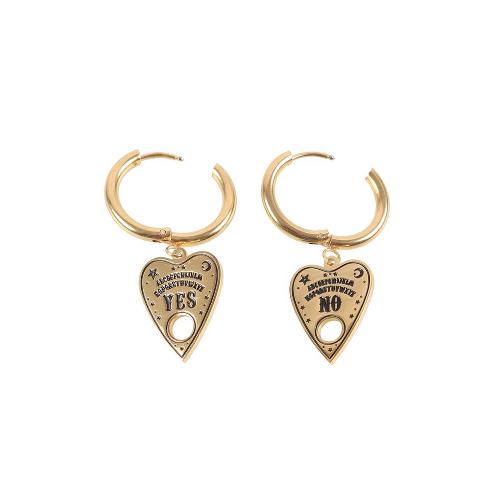Talking Board Planchette Earrings