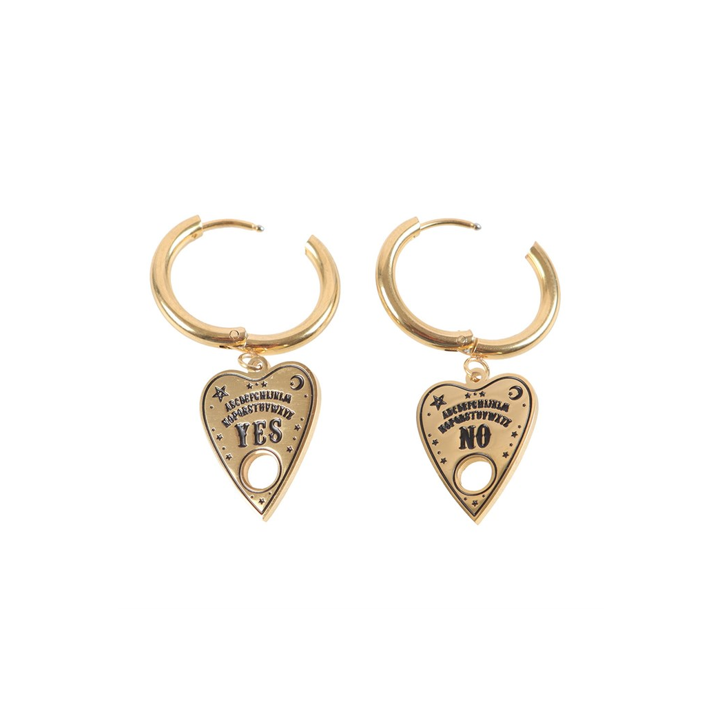 Talking Board Planchette Earrings