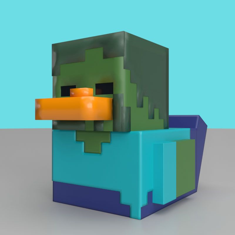 Minecraft Zombie Mini Tubbz