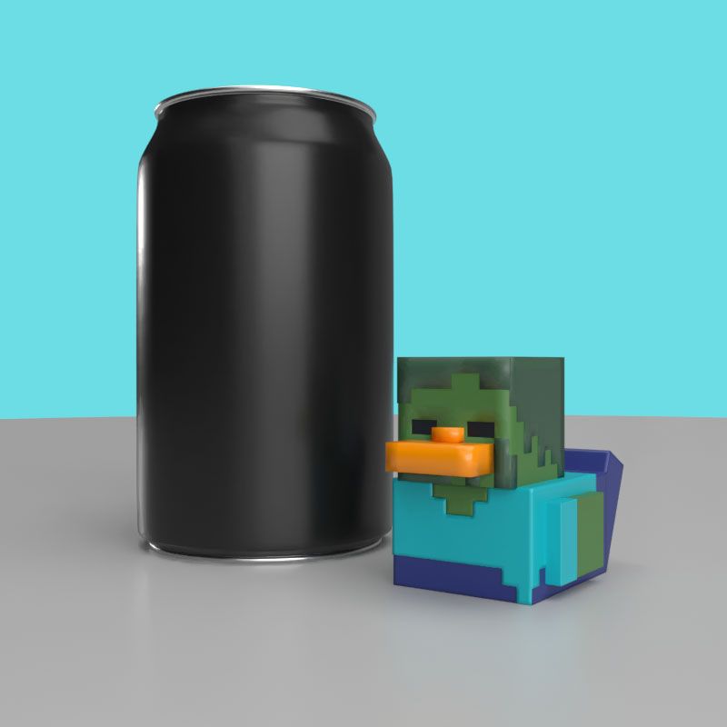 Minecraft Zombie Mini Tubbz