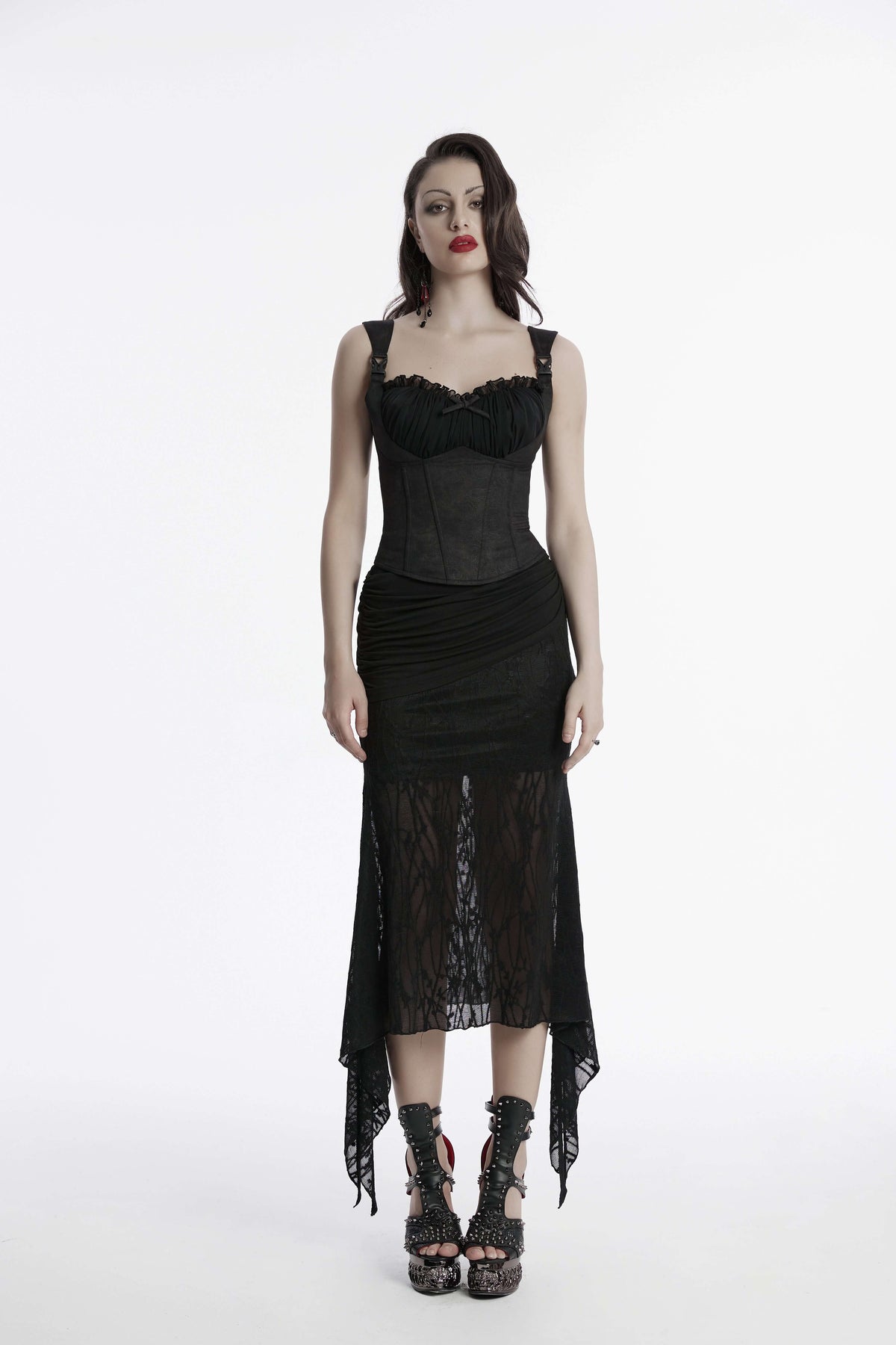 Punk Rave Arti Fishtail Skirt - Size UK 22 Left Only!