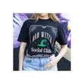 Green Bad Witch Social Club Unisex T-shirt Size XL