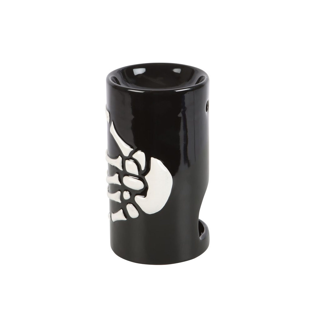Skeleton Hand Oil Burner