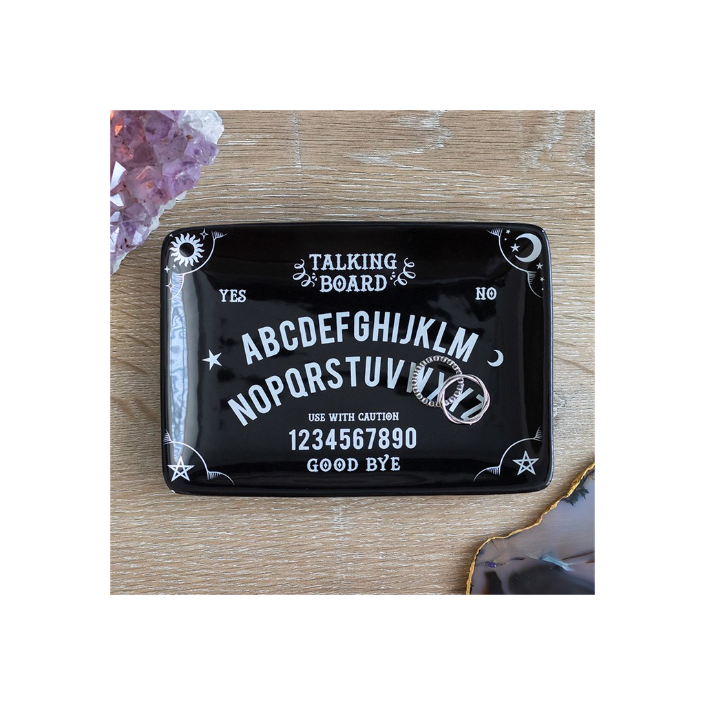 Black Talking Board Trinket Dish