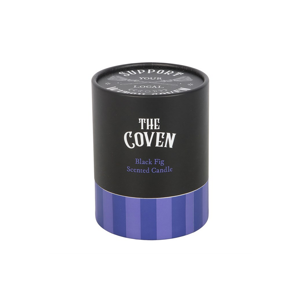 The Coven Black Fig Scented Glass Candle