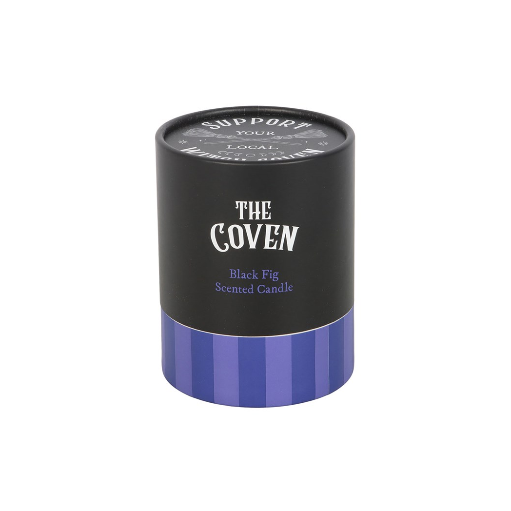 The Coven Black Fig Scented Glass Candle
