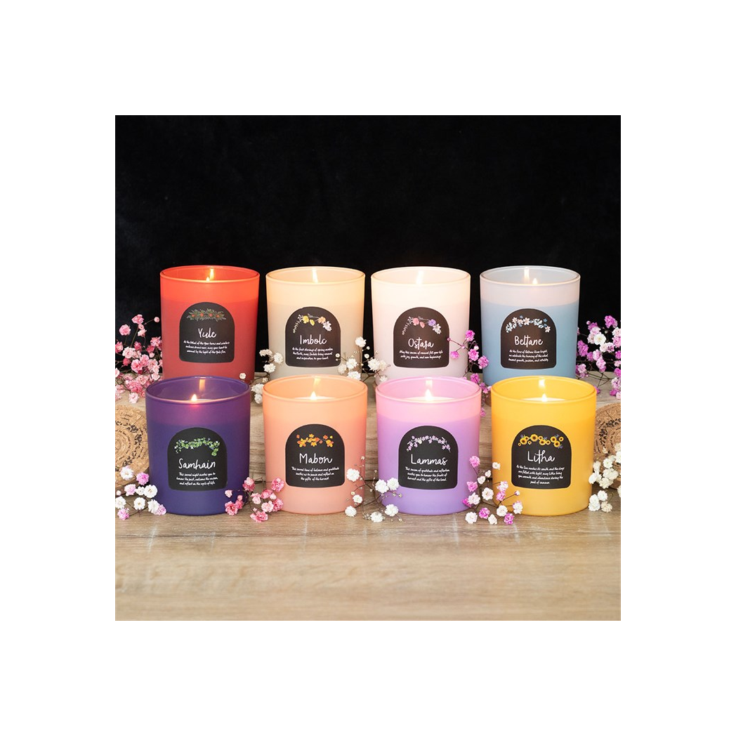 Imbolc Spiced Vanilla Wheel of the Year Candle