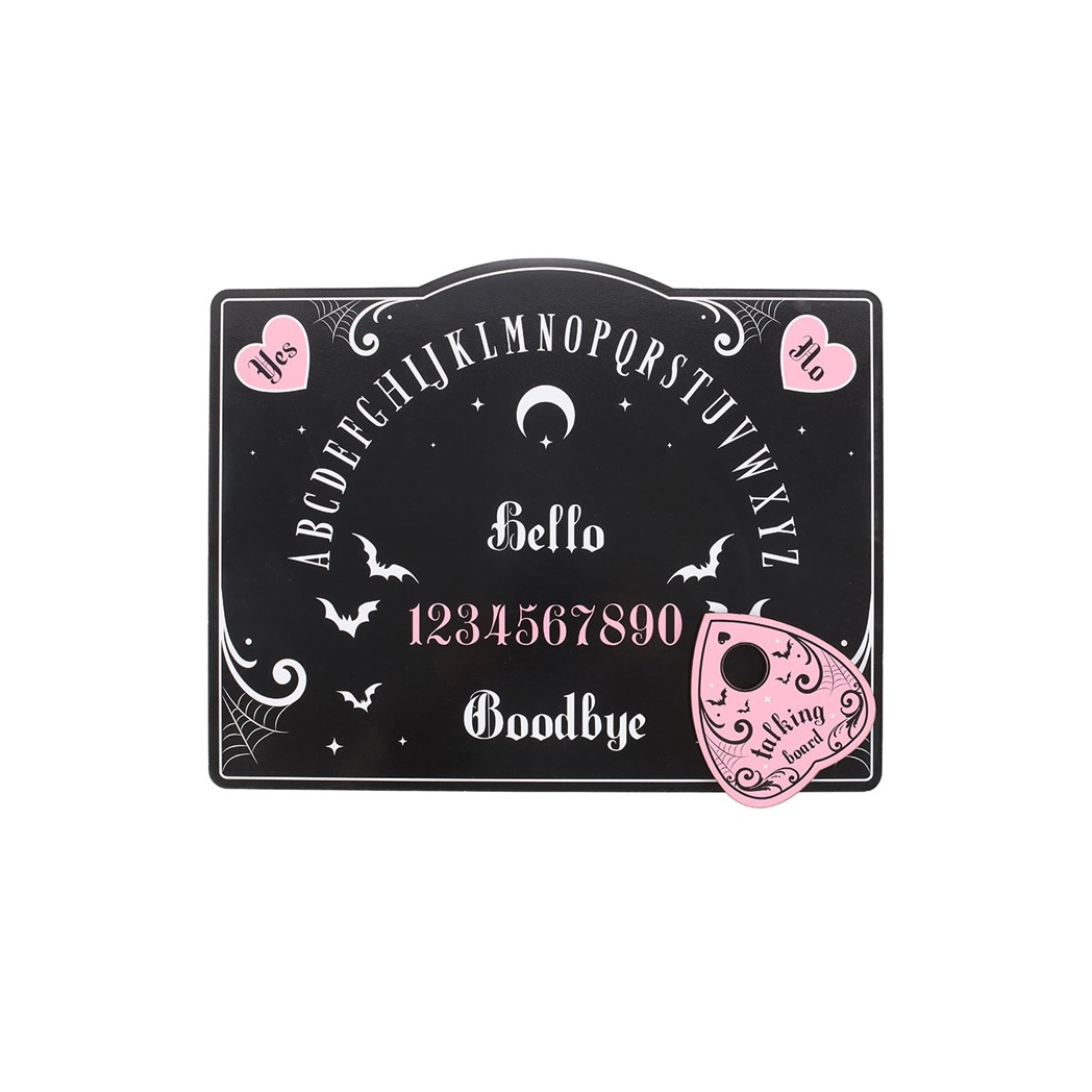 Pink and Black Talking Board