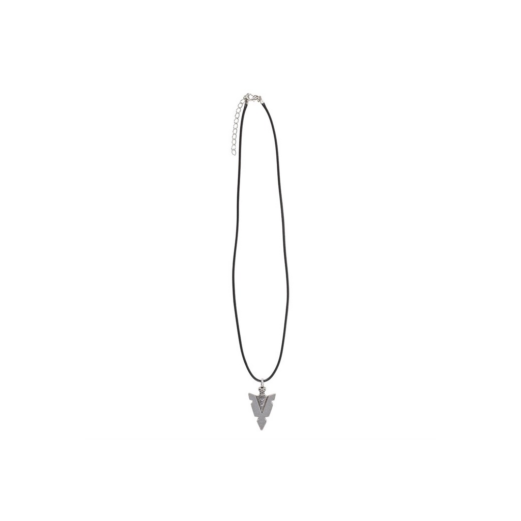 Arrowhead of Strength Viking Cord Necklace