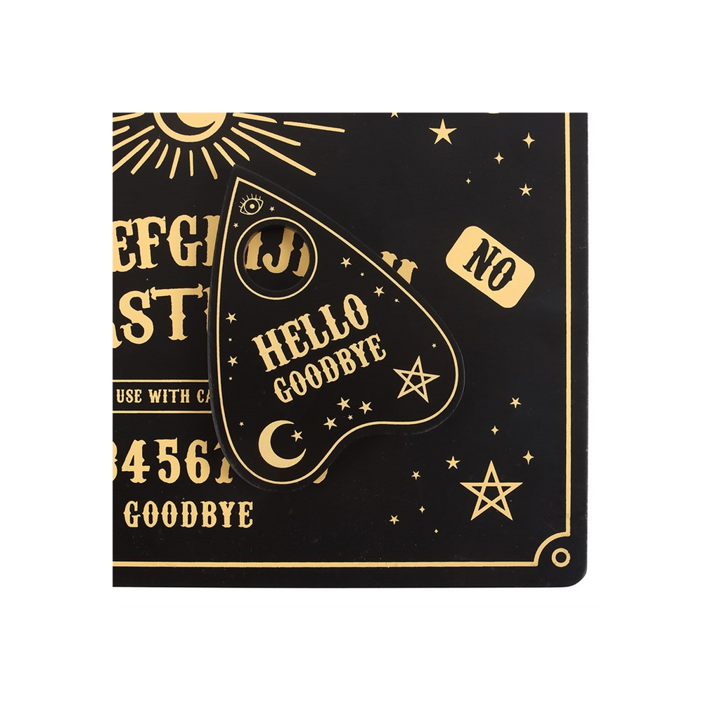Black Talking Board Placemat and Coaster Set