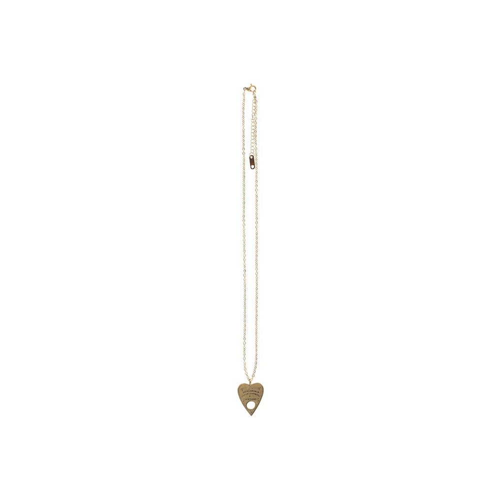 Talking Board Planchette Necklace Greeting Card