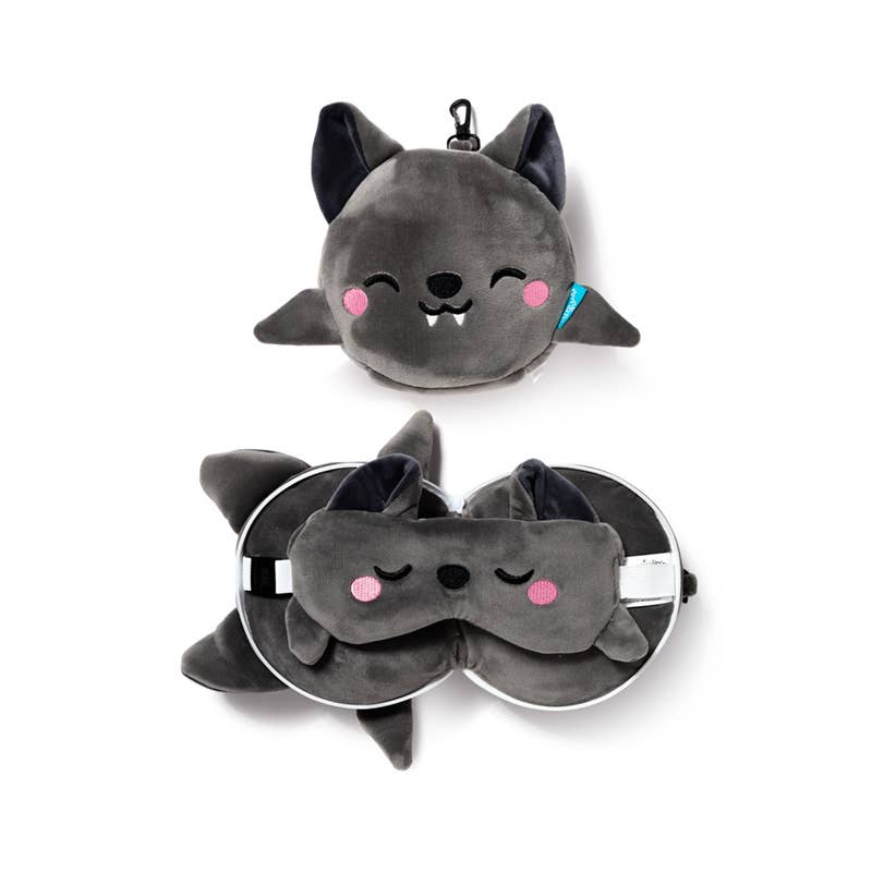 Gothic Gifts Relaxeazzz Dexter the Bat Adoramals Travel Pillow & Eye Mask
