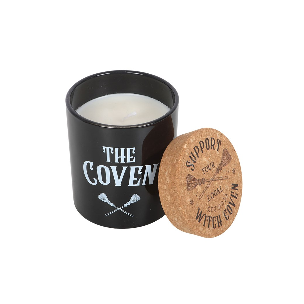 The Coven Black Fig Scented Glass Candle