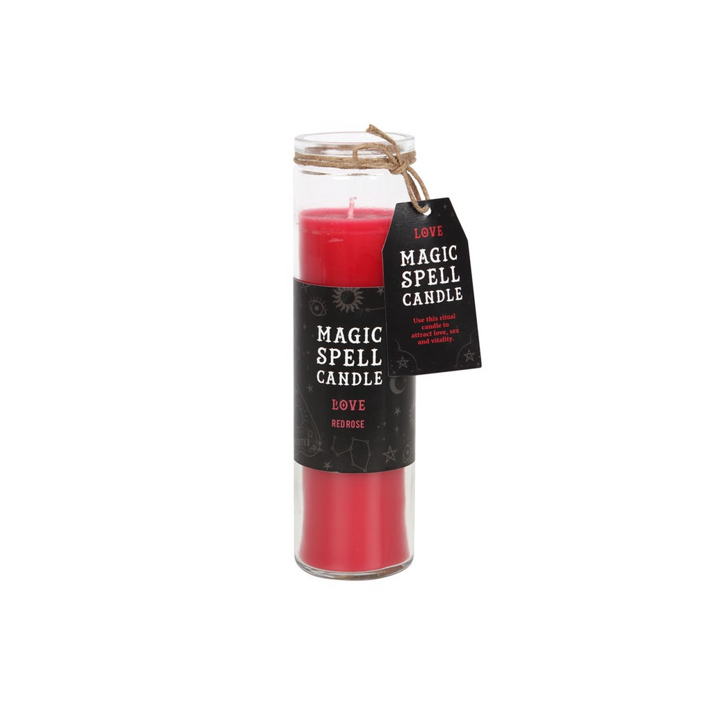 Rose 'Love' Spell Tube Candle