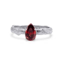 Crimson Veil Ring