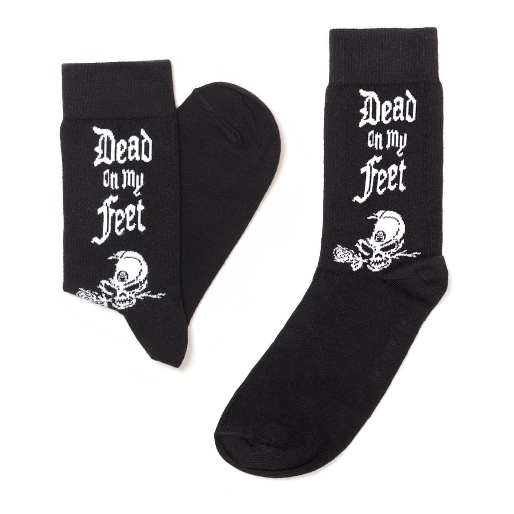 Alchemy Gothic Dead On My Feet Socks