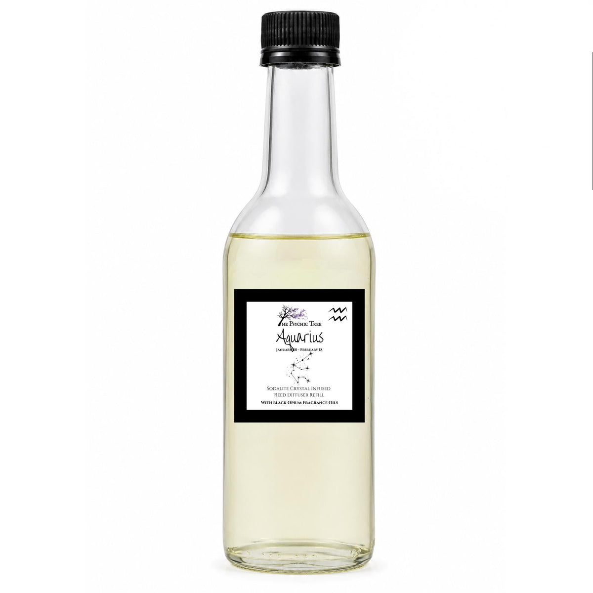 Aquarius - Sign Of The Zodiac Crystal Infused Reed Diffuser