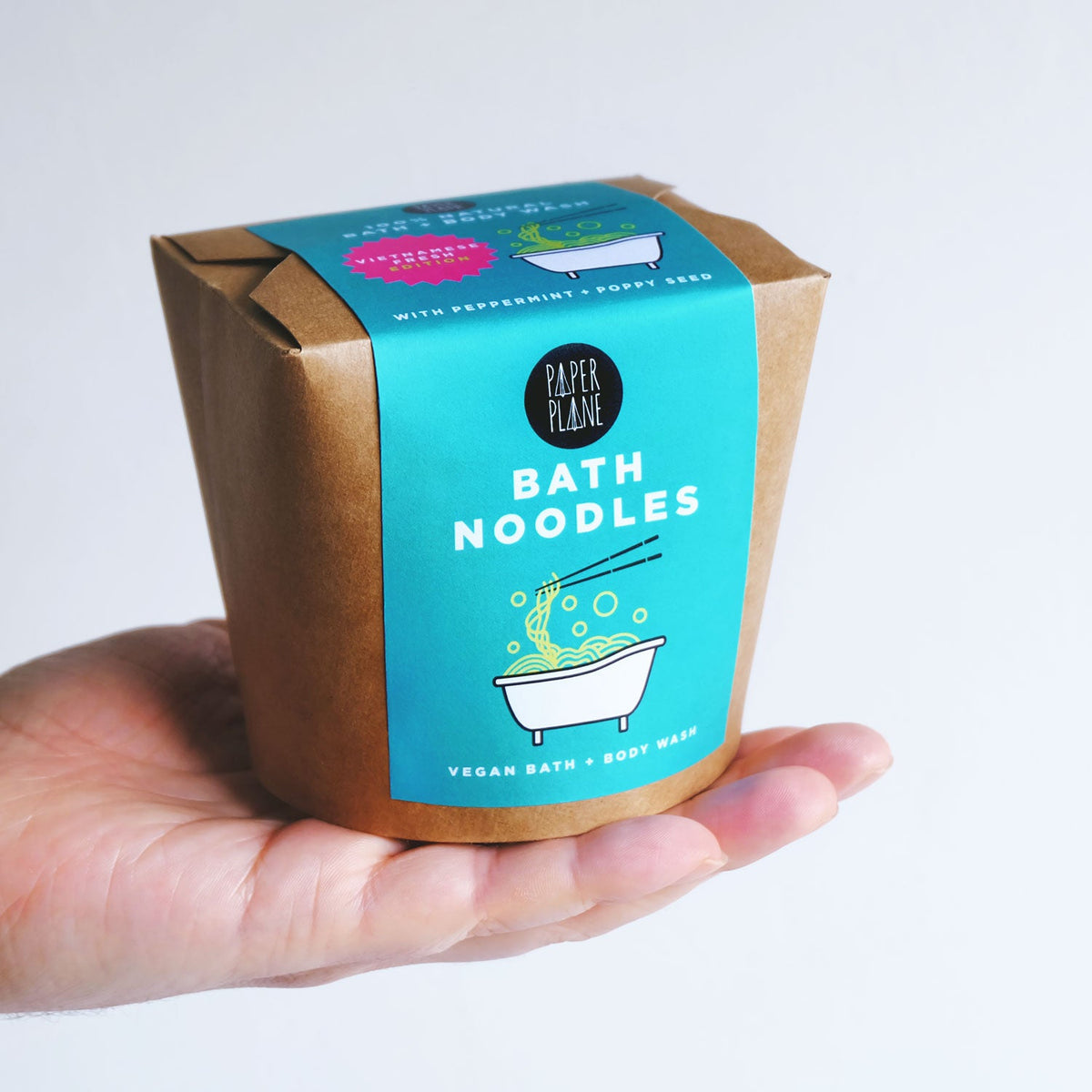 Tangy Thai Bath Noodles - Lemongrass natural and vegan body wash