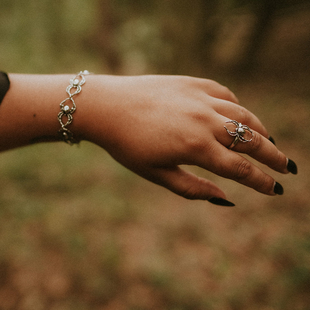 Orb Weaver Spider Bracelet