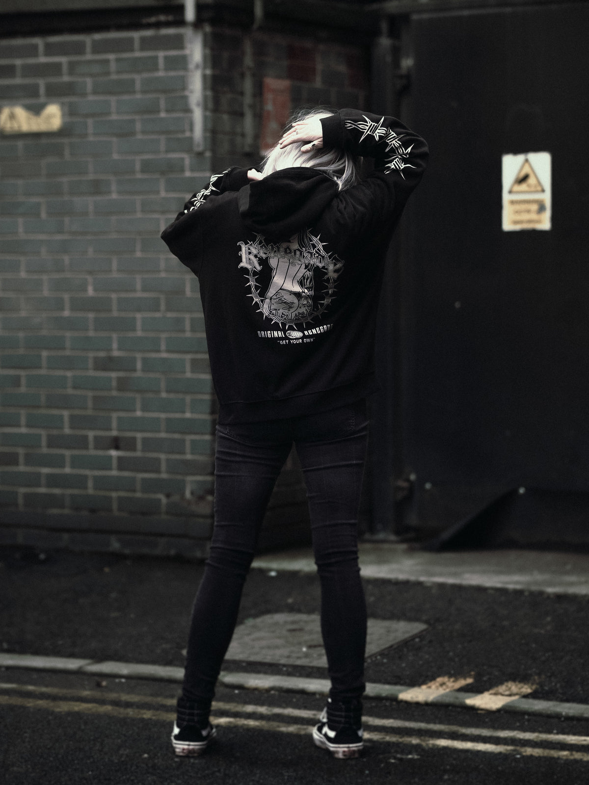 Trouble Graphic Hoodie