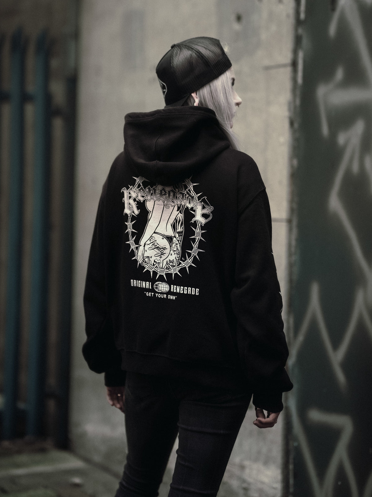 Trouble Graphic Hoodie