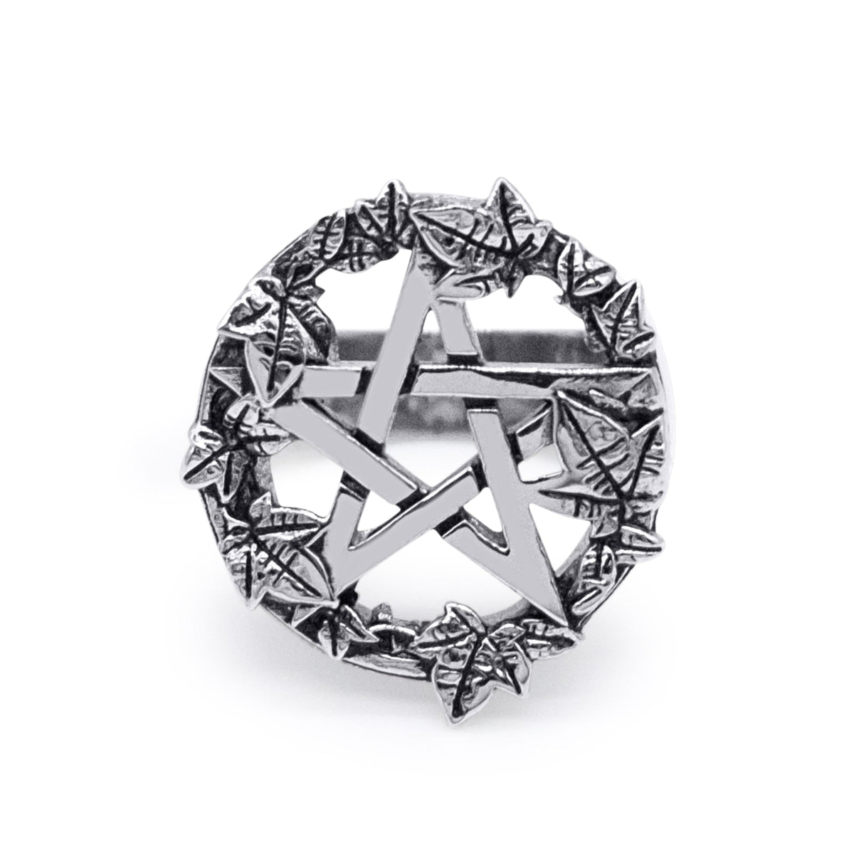 Green Witch Pentacle Ring