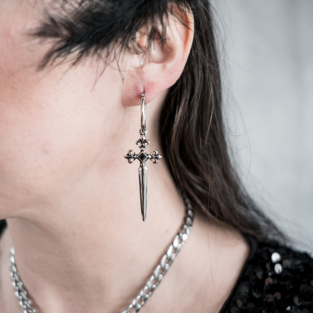 Truth teller Dagger Earrings