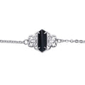 Repent Medieval Black Gemstone Choker Necklace