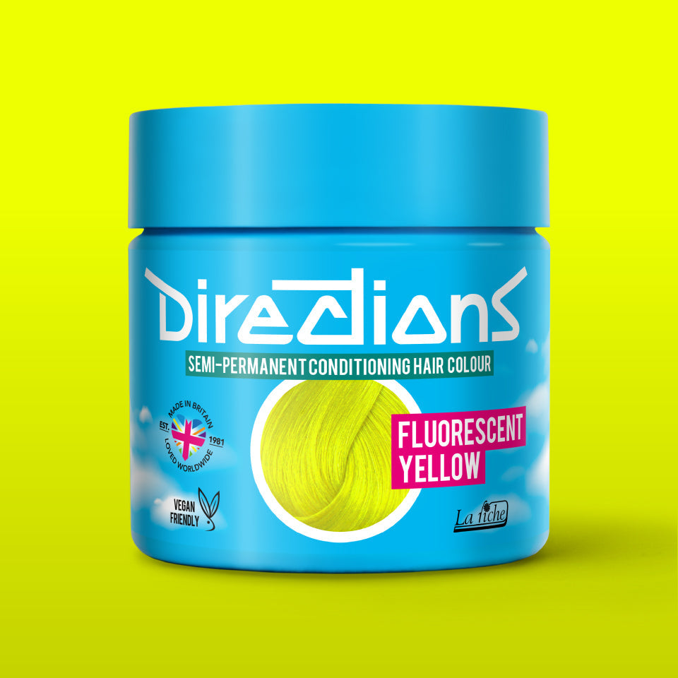 La Riche Directions Semi Permanent Hair Dye - Fluorescent Yellow