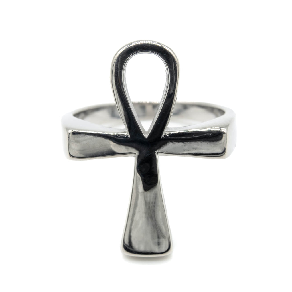 Ankh Ring Silver