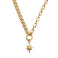 Gold Celeste North Star Necklace