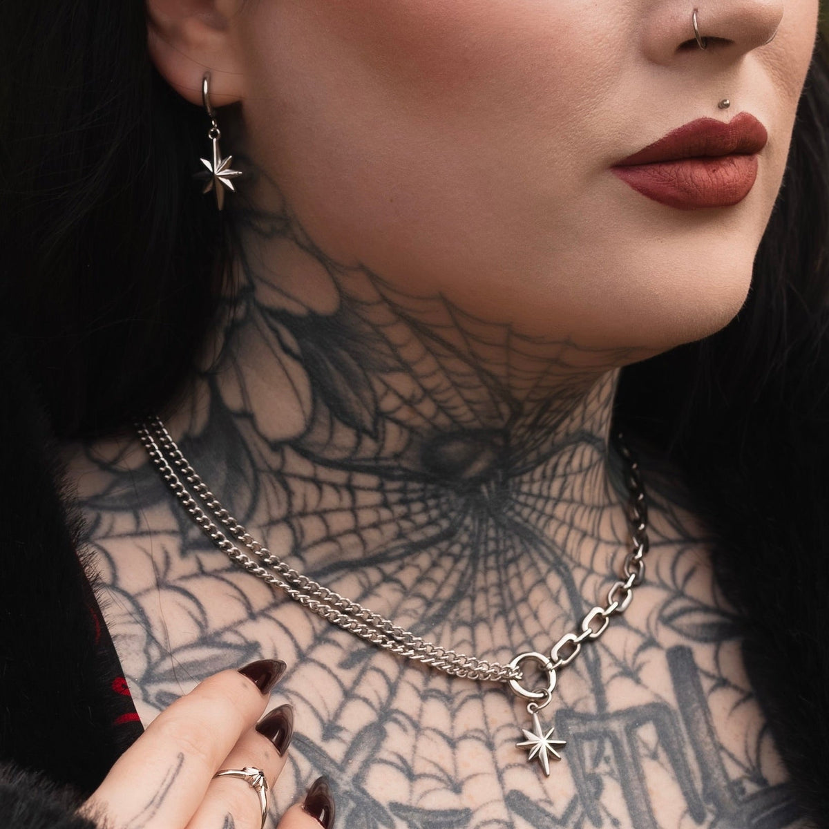 Gold Celeste North Star Necklace