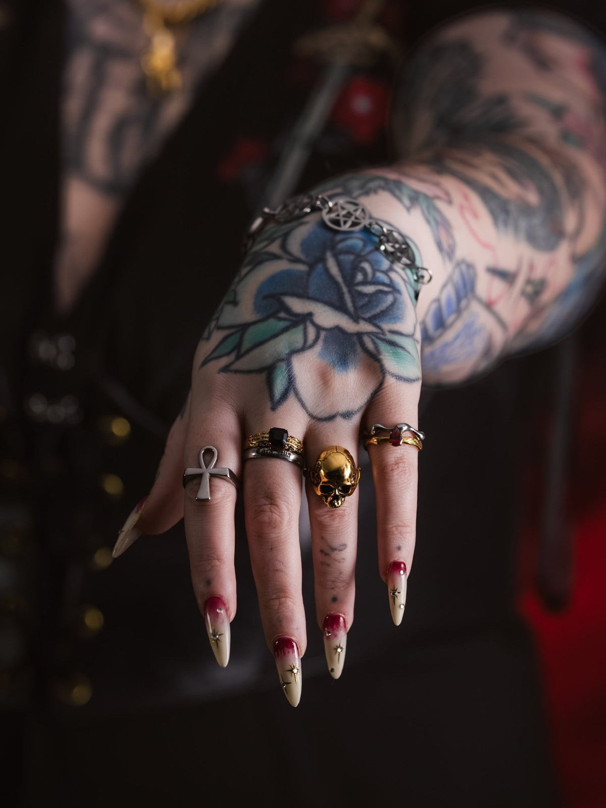 Ankh Ring Silver