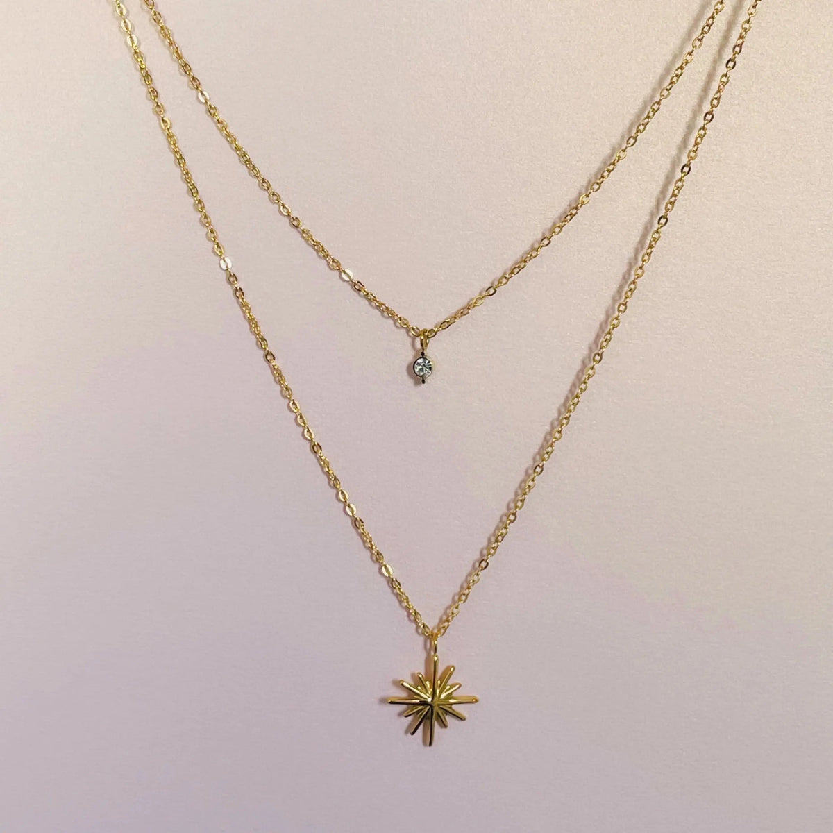 Angelique Luxe 18k Gold Plated Necklace