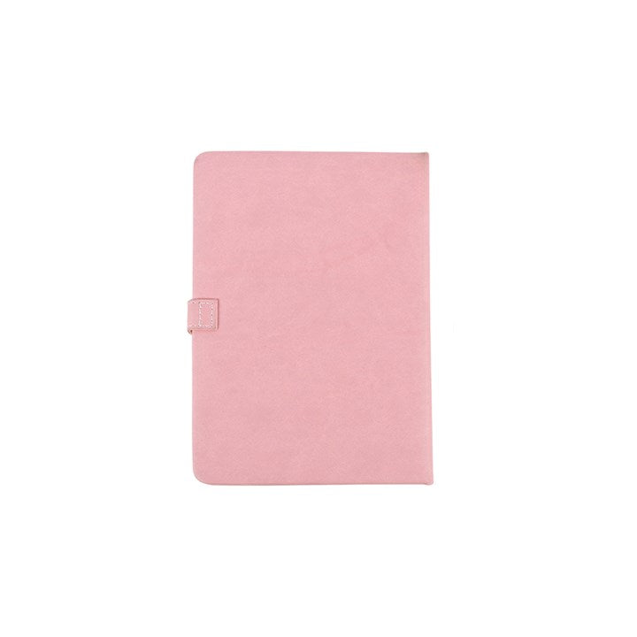Pink Faux Leather A5 Diary with Lock