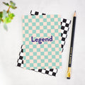 Legend Checkerboard Birthday Card