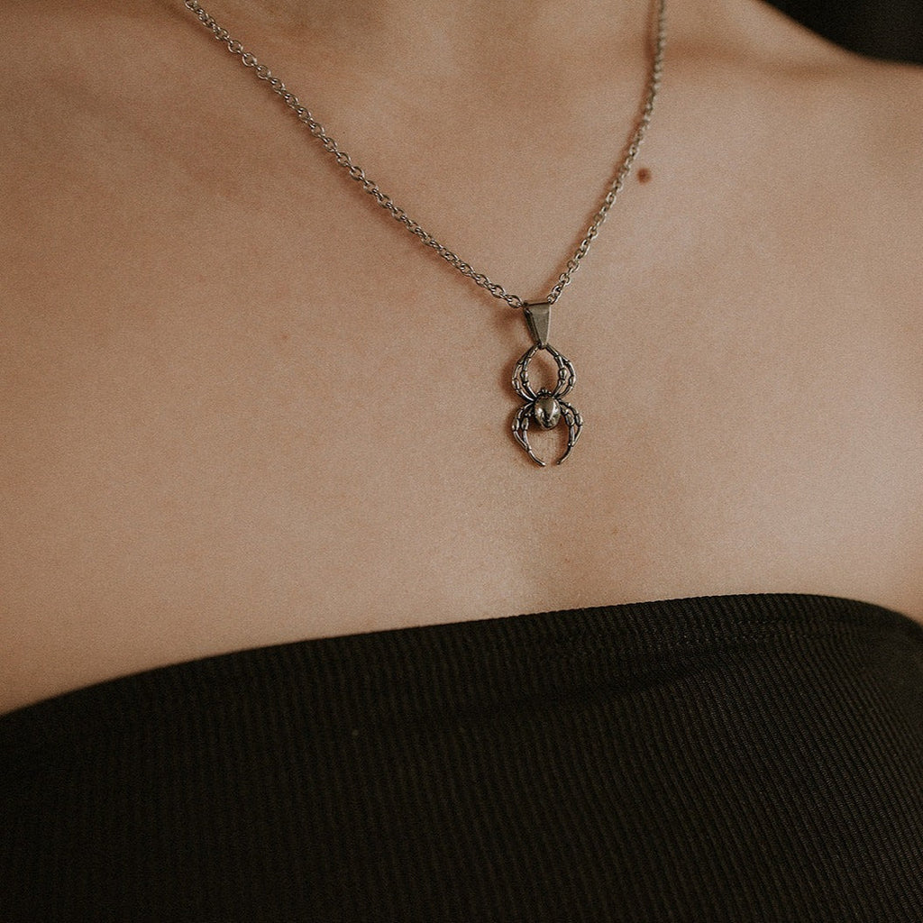 Orb Weaver Spider Necklace