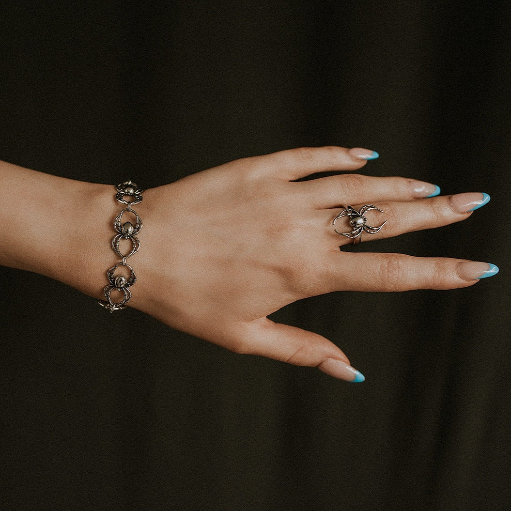 Orb Weaver Spider Bracelet