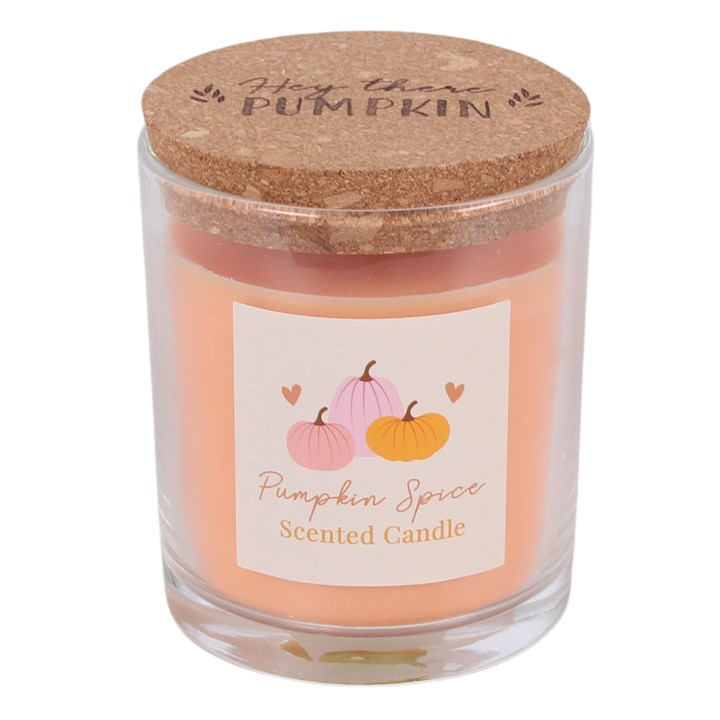 Pumpkin Pie Candle with Cork Lid