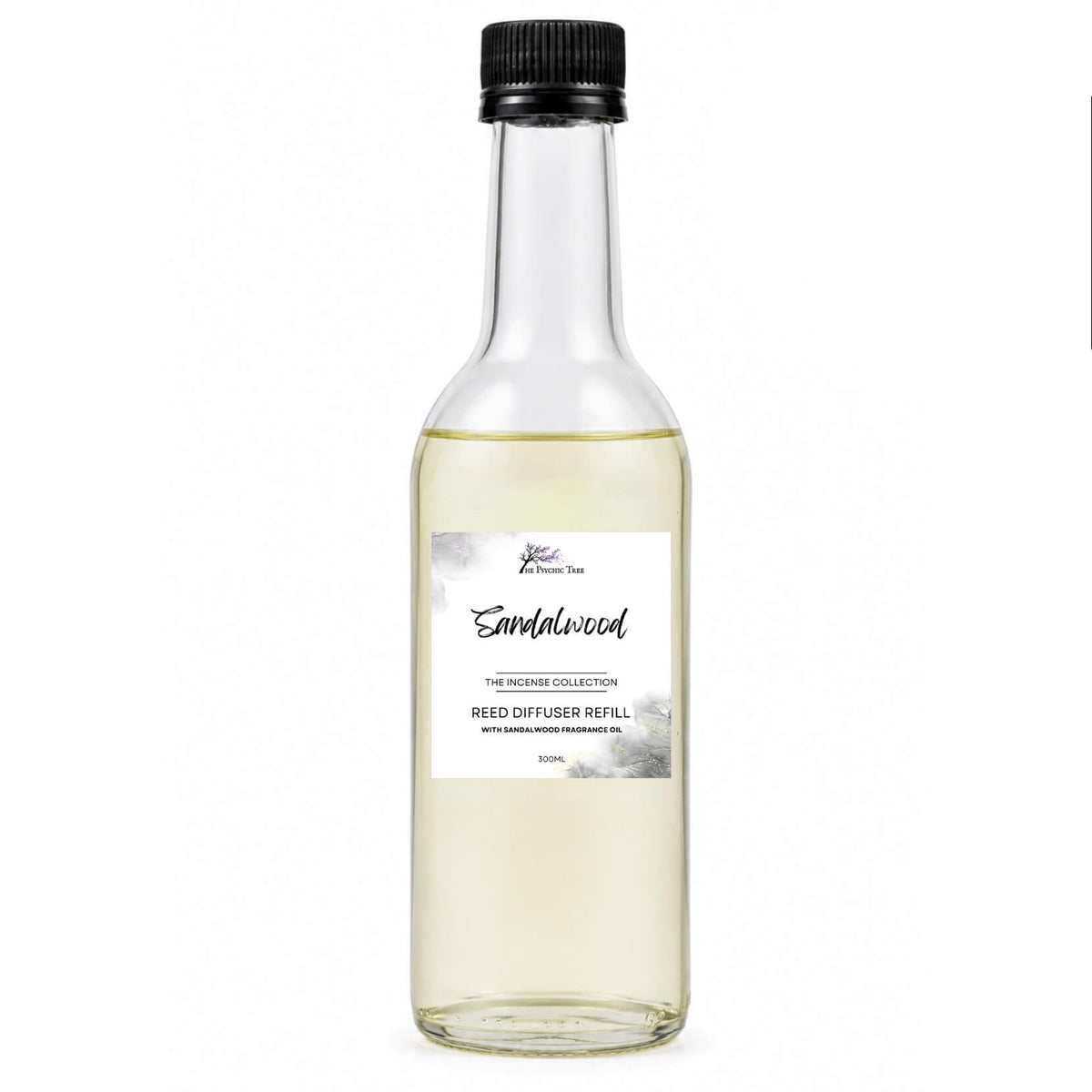 Sandalwood - Crystal Infused Reed Diffuser - The Incense Collection