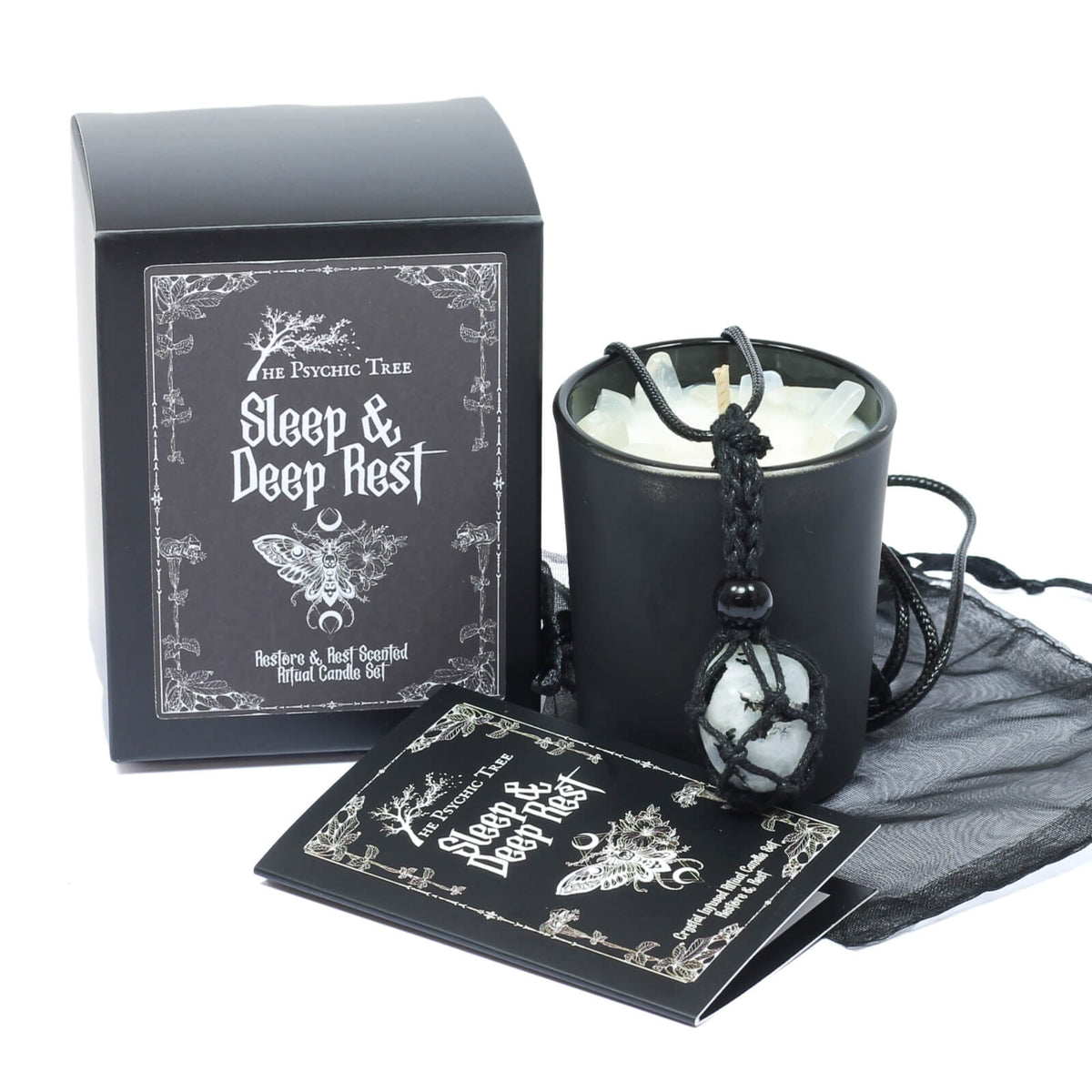 Crystal Infused Ritual Candles - The Complete Set