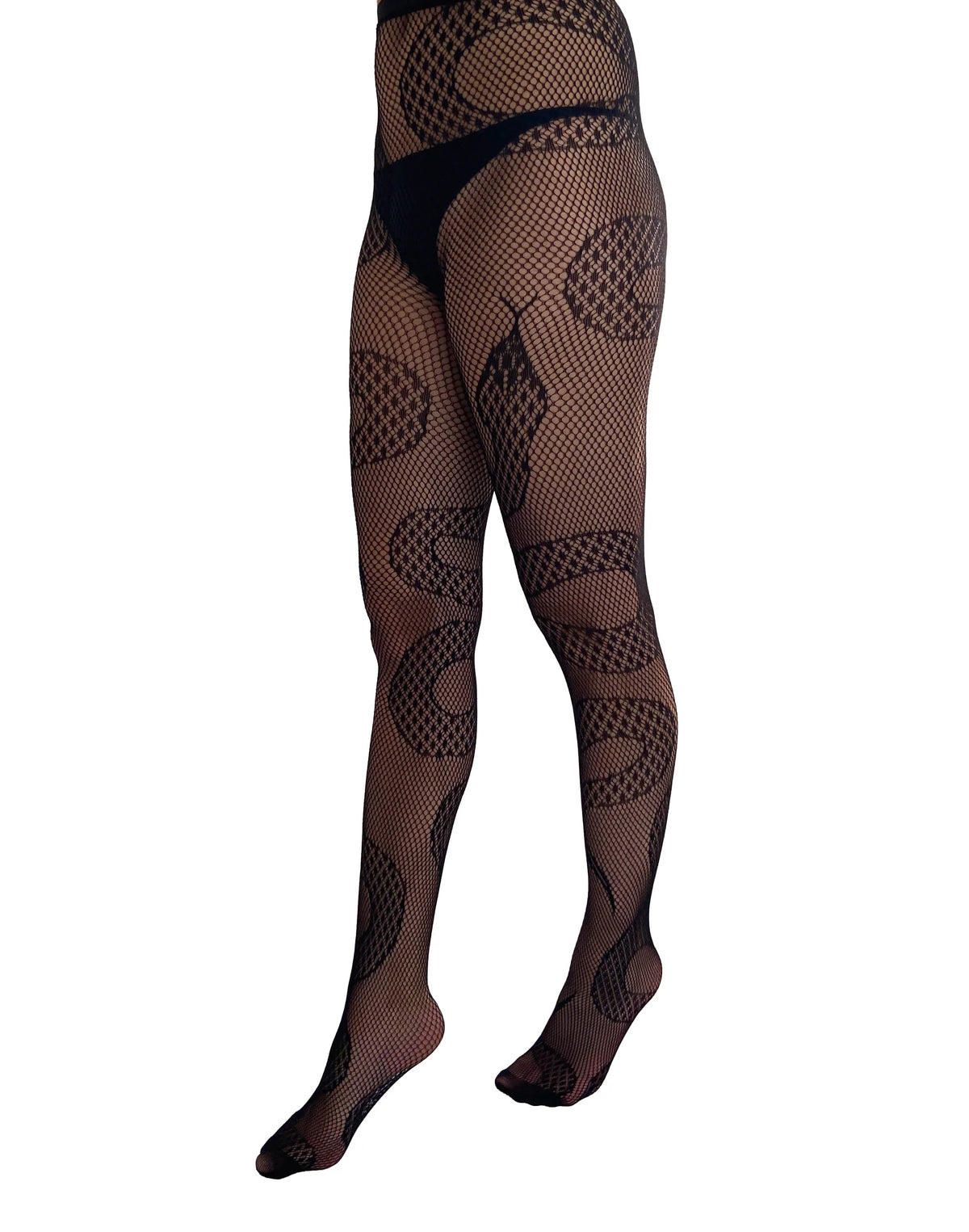 Pamela Mann Snake Net Tights