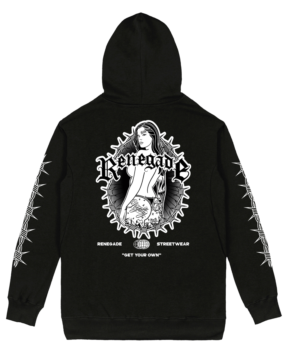 Trouble Graphic Hoodie