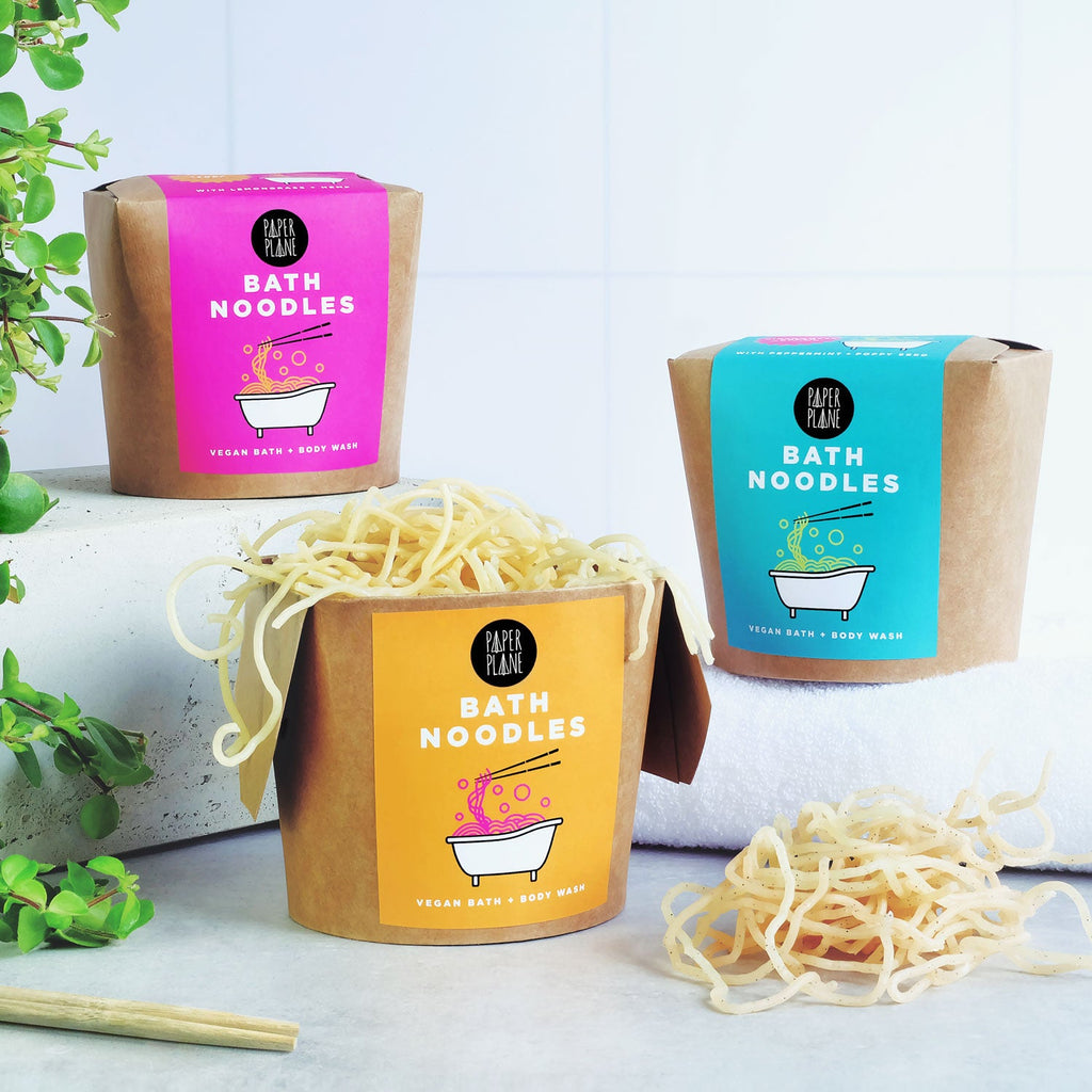 Vietnamese Fresh Bath Noodles - Peppermint natural and vegan body wash