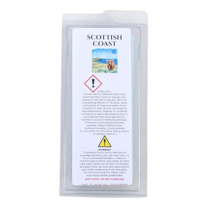 Scottish Coast 50g Wax Melt Snap Bar