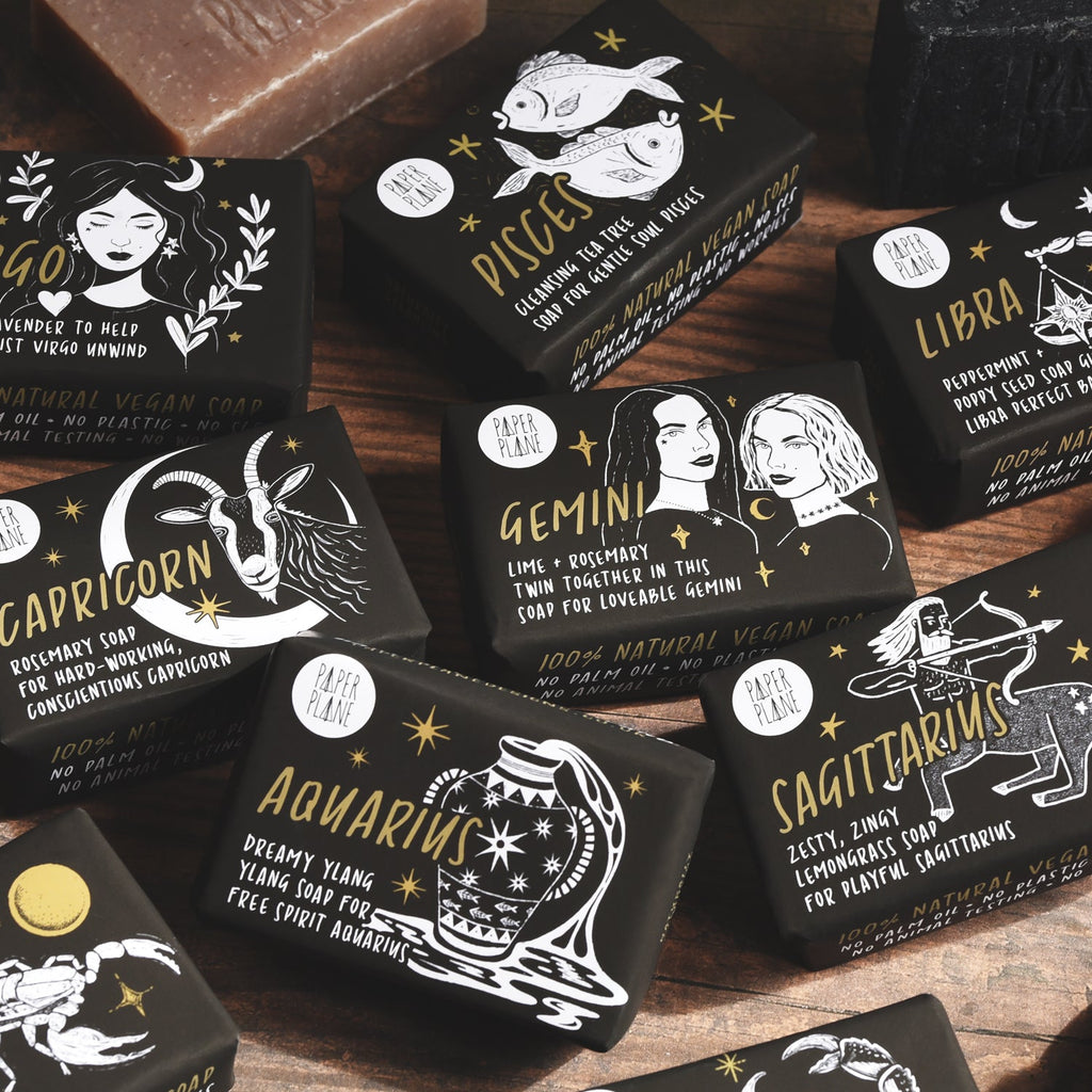 Scorpio Star Sign Zodiac Bar - Natural and Vegan Horoscope Soap