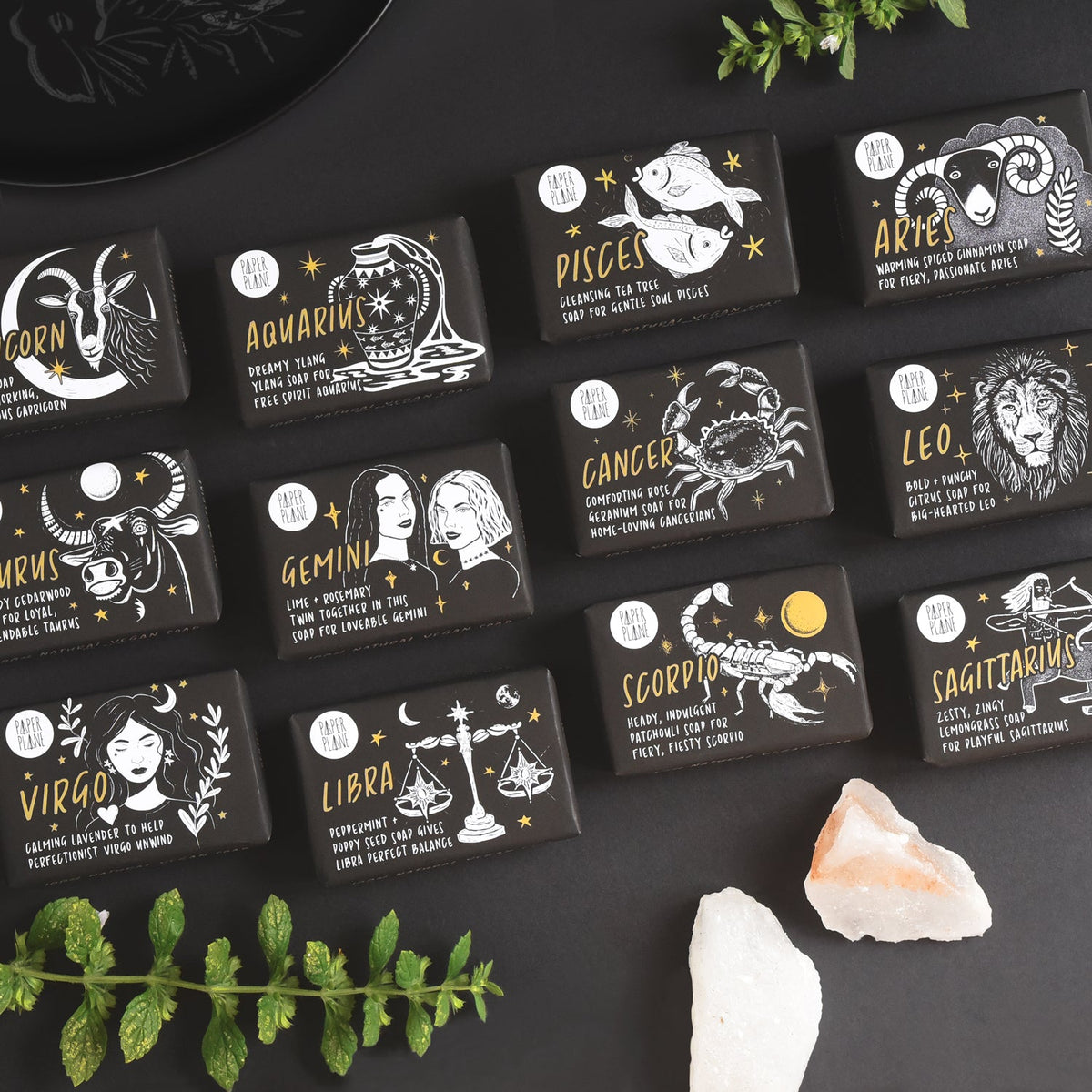 Sagittarius Star Sign Zodiac Bar - Natural and Vegan Horoscope Soap